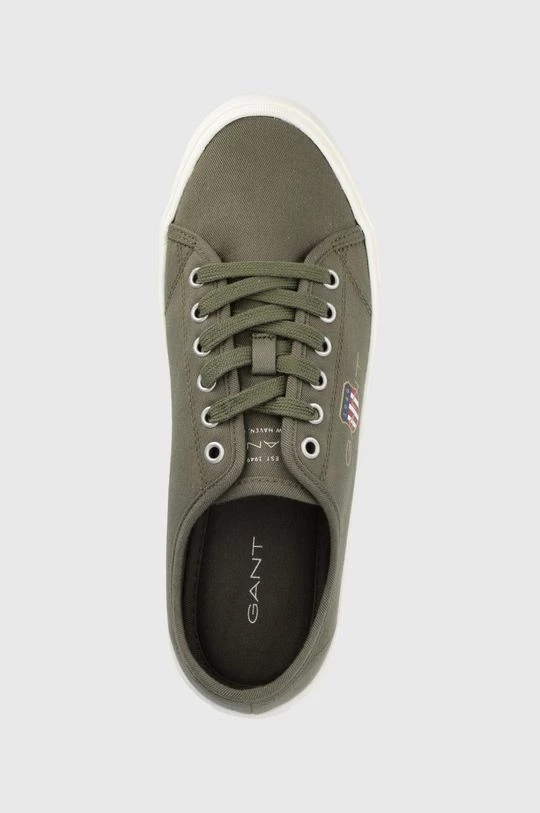 Ανδρικά Χαμηλά Πάνινα παπούτσια Gant Billox χρώμα: πράσινο 4 Ανδρικά Χαμηλά Πάνινα παπούτσια Gant Billox χρώμα: πράσινο - Image 4