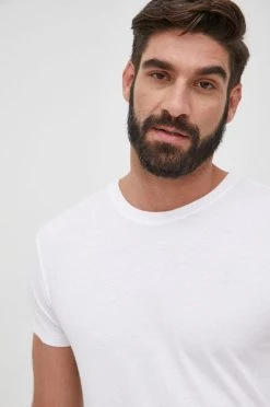 Ανδρικά Μπλουζάκια Βαμβακερό μπλουζάκι Gant άσπρο -Ρούχα Εκπτώσεις unnamed file 1138