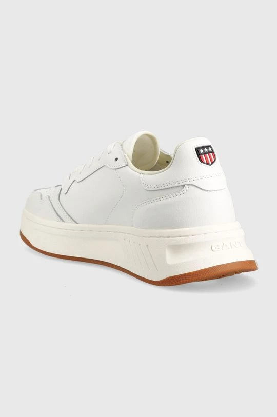Ανδρικά Sneakers Δερμάτινα αθλητικά παπούτσια Gant , χρώμα: άσπρο 3 Ανδρικά Sneakers Δερμάτινα αθλητικά παπούτσια Gant , χρώμα: άσπρο - Image 3