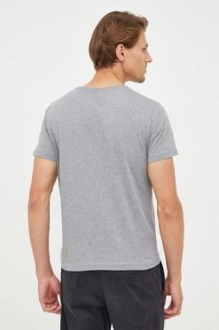 Ανδρικά Μπλουζάκια Μπλουζάκι Gant χρώμα: γκρι -Ρούχα Εκπτώσεις unnamed file 1200