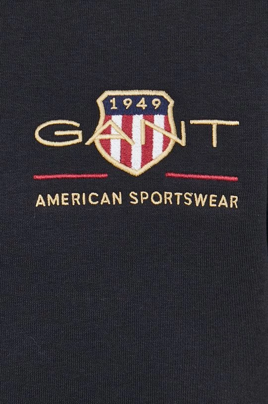 Ανδρικά Χωρίς φερμουάρ Μπλούζα Gant μαύρο, με κουκούλα 5 Ανδρικά Χωρίς φερμουάρ Μπλούζα Gant μαύρο, με κουκούλα - Image 5