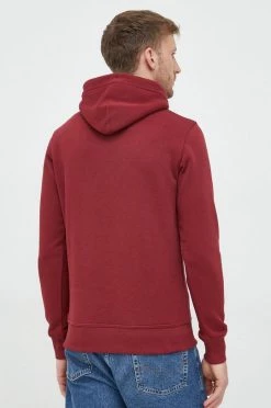 Ανδρικά Χωρίς φερμουάρ Μπλούζα Gant κόκκινο, με κουκούλα -Ρούχα Εκπτώσεις unnamed file 1220