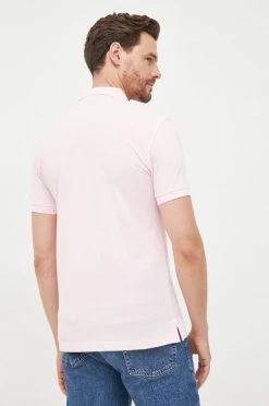 Ανδρικά Πόλο μπλουζάκια Βαμβακερό μπλουζάκι πόλο Gant ροζ -Ρούχα Εκπτώσεις unnamed file 1235
