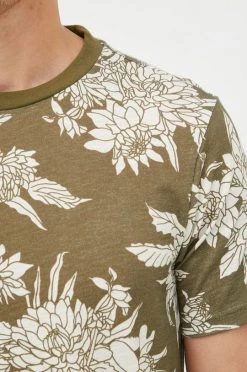 Ανδρικά Μπλουζάκια Βαμβακερό μπλουζάκι Gant πράσινο -Ρούχα Εκπτώσεις unnamed file 1262