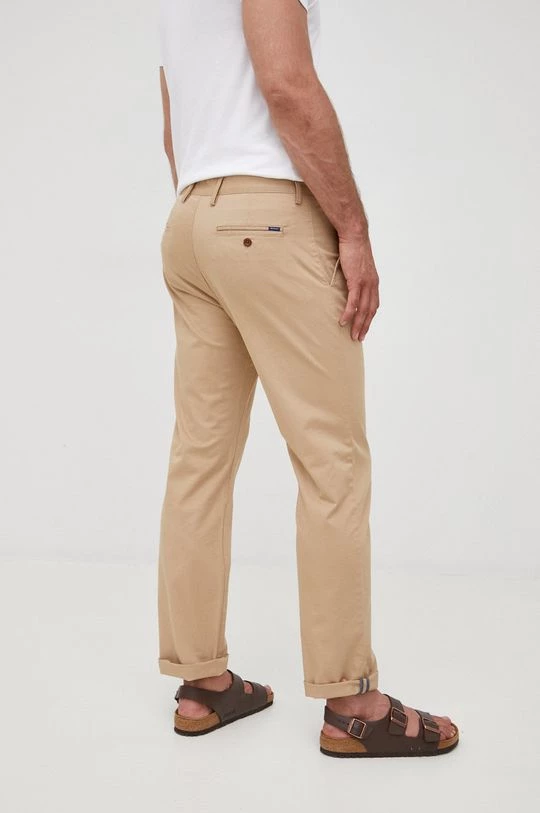 Ανδρικά Υφασμάτινα Παντελόνι Gant χρώμα: πράσινο 3 Ανδρικά Υφασμάτινα Παντελόνι Gant χρώμα: πράσινο - Image 3