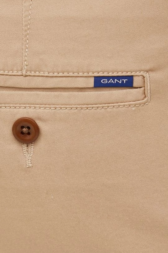 Ανδρικά Υφασμάτινα Παντελόνι Gant χρώμα: πράσινο 4 Ανδρικά Υφασμάτινα Παντελόνι Gant χρώμα: πράσινο - Image 4