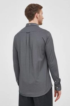 Ανδρικά Πουκάμισα Πουκάμισο Gant χρώμα: γκρι -Ρούχα Εκπτώσεις unnamed file 1343