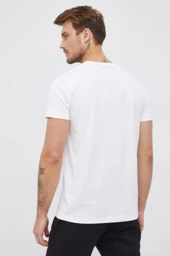 Ανδρικά Μπλουζάκια Βαμβακερό μπλουζάκι Gant άσπρο -Ρούχα Εκπτώσεις unnamed file 1347