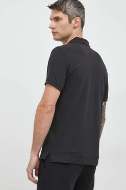 Ανδρικά Πόλο μπλουζάκια Πόλο Gant μαύρο -Ρούχα Εκπτώσεις unnamed file 137