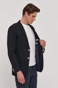 Ανδρικά Σακάκια Σακάκι Gant χρώμα: ναυτικό μπλε -Ρούχα Εκπτώσεις unnamed file 1380