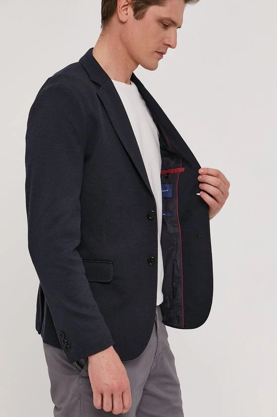 Ανδρικά Σακάκια Σακάκι Gant χρώμα: ναυτικό μπλε 6 Ανδρικά Σακάκια Σακάκι Gant χρώμα: ναυτικό μπλε - Image 6