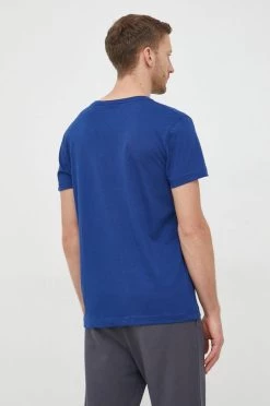 Ανδρικά Μπλουζάκια Βαμβακερό μπλουζάκι Gant ναυτικό μπλε -Ρούχα Εκπτώσεις unnamed file 1396