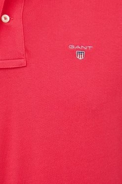 Ανδρικά Πόλο μπλουζάκια Βαμβακερό μπλουζάκι πόλο Gant ροζ -Ρούχα Εκπτώσεις unnamed file 1472
