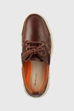 Ανδρικά Μοκασίνια Δερμάτινα μοκασίνια Gant Proyzig καφέ -Ρούχα Εκπτώσεις unnamed file 1476