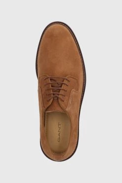 Ανδρικά Casual Σουέτ κλειστά παπούτσια Gant St Akron χρώμα: καφέ -Ρούχα Εκπτώσεις unnamed file 1500