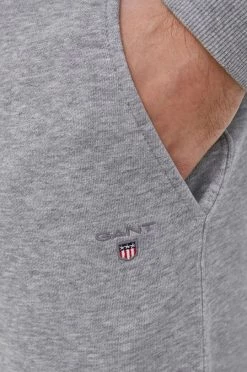 Ανδρικά Παντελόνια φόρμας Παντελόνι Gant χρώμα: γκρι -Ρούχα Εκπτώσεις unnamed file 1506