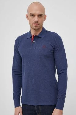 Ανδρικά Μακρυμάνικα Gant - Longsleeve σκούρο μπλε