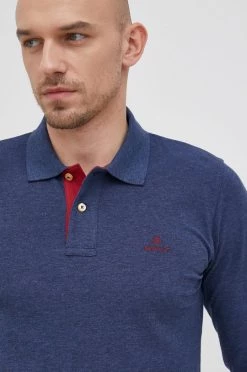 Ανδρικά Μακρυμάνικα Gant - Longsleeve σκούρο μπλε -Ρούχα Εκπτώσεις unnamed file 1609