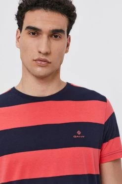 Ανδρικά Μπλουζάκια Βαμβακερό μπλουζάκι Gant ροζ -Ρούχα Εκπτώσεις unnamed file 1622