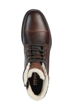 Ανδρικά Μπότες και Αρβύλες Δερμάτινα μποτάκια Geox Jaylon καφέ -Ρούχα Εκπτώσεις unnamed file 1728