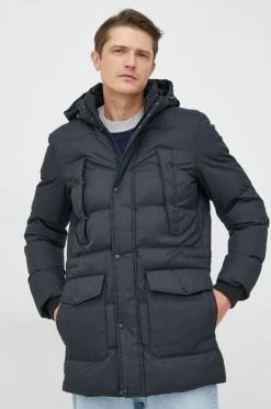 Ανδρικά Μακριά μπουφάν Μπουφάν Geox μαύρο -Ρούχα Εκπτώσεις unnamed file 1732