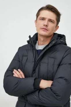 Ανδρικά Μακριά μπουφάν Μπουφάν Geox μαύρο -Ρούχα Εκπτώσεις unnamed file 1734