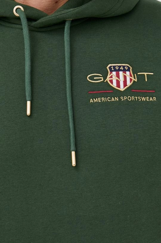 Ανδρικά Χωρίς φερμουάρ Μπλούζα Gant πράσινο, με κουκούλα 5 Ανδρικά Χωρίς φερμουάρ Μπλούζα Gant πράσινο, με κουκούλα - Image 5