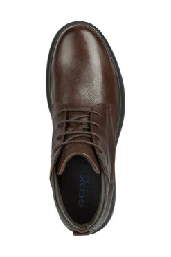 Ανδρικά Μπότες και Αρβύλες Δερμάτινα παπούτσια Geox Spherica Ec1 καφέ -Ρούχα Εκπτώσεις unnamed file 1751