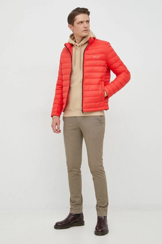 Ανδρικά Χωρίς φερμουάρ Μπλούζα Gant μπεζ, με κουκούλα 2 Ανδρικά Χωρίς φερμουάρ Μπλούζα Gant μπεζ, με κουκούλα - Image 2