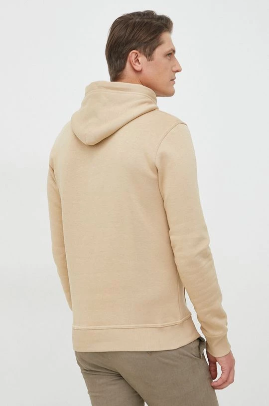 Ανδρικά Χωρίς φερμουάρ Μπλούζα Gant μπεζ, με κουκούλα 3 Ανδρικά Χωρίς φερμουάρ Μπλούζα Gant μπεζ, με κουκούλα - Image 3