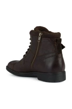 Ανδρικά Μπότες και Αρβύλες Δερμάτινα μποτάκια Geox Jaylon καφέ -Ρούχα Εκπτώσεις unnamed file 1803