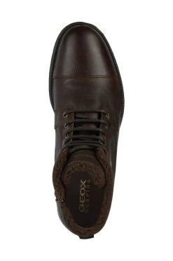 Ανδρικά Μπότες και Αρβύλες Δερμάτινα μποτάκια Geox Jaylon καφέ -Ρούχα Εκπτώσεις unnamed file 1805