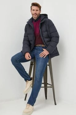 Ανδρικά Μακριά μπουφάν Μπουφάν Geox ναυτικό μπλε -Ρούχα Εκπτώσεις unnamed file 1820