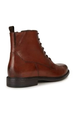 Ανδρικά Μπότες και Αρβύλες Δερμάτινα κλειστά παπούτσια Geox Terence κόκκινο -Ρούχα Εκπτώσεις unnamed file 1834