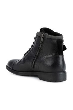 Ανδρικά Μπότες και Αρβύλες Δερμάτινα μποτάκια Geox Jaylon μαύρο -Ρούχα Εκπτώσεις unnamed file 1845