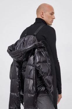 Ανδρικά Κοντά μπουφάν Μπουφάν Geox χρώμα: μαύρο -Ρούχα Εκπτώσεις unnamed file 1911