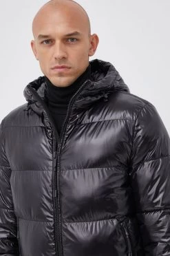 Ανδρικά Κοντά μπουφάν Μπουφάν Geox χρώμα: μαύρο -Ρούχα Εκπτώσεις unnamed file 1912