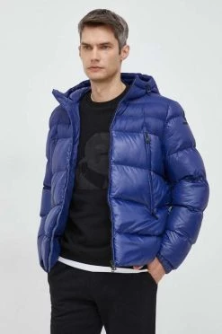 Ανδρικά Κοντά μπουφάν Μπουφάν Geox χάλυβα μπλε