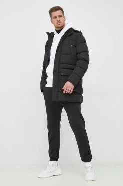 Ανδρικά Μακριά μπουφάν Μπουφάν Geox μαύρο -Ρούχα Εκπτώσεις unnamed file 1945