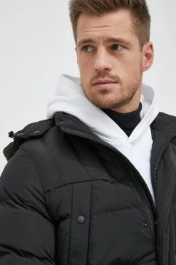 Ανδρικά Μακριά μπουφάν Μπουφάν Geox μαύρο -Ρούχα Εκπτώσεις unnamed file 1947