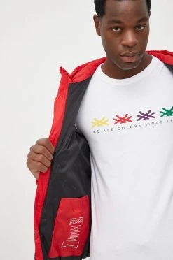 Ανδρικά Κοντά μπουφάν Μπουφάν Geox κόκκινο, -Ρούχα Εκπτώσεις unnamed file 2068