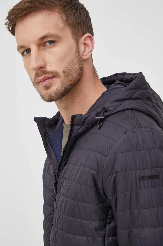 Ανδρικά Κοντά μπουφάν Μπουφάν Geox Wilmer χρώμα: ναυτικό μπλε, 5 Ανδρικά Κοντά μπουφάν Μπουφάν Geox Wilmer χρώμα: ναυτικό μπλε, - Image 5