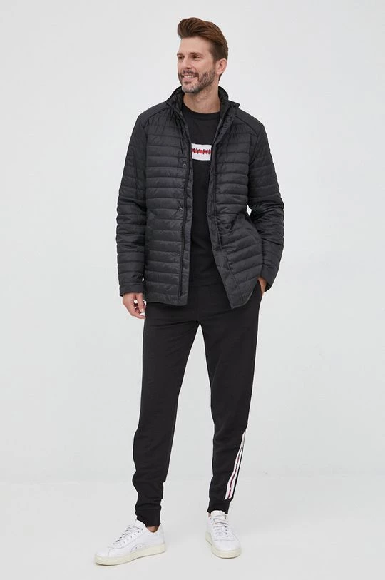 Ανδρικά Κοντά μπουφάν Μπουφάν Geox Wilmer χρώμα: μαύρο, 2 Ανδρικά Κοντά μπουφάν Μπουφάν Geox Wilmer χρώμα: μαύρο, - Image 2