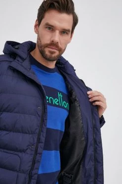 Ανδρικά Κοντά μπουφάν Μπουφάν Geox χρώμα: ναυτικό μπλε -Ρούχα Εκπτώσεις unnamed file 2151