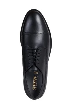 Ανδρικά Casual Δερμάτινα κλειστά παπούτσια Geox Gladwin μαύρο -Ρούχα Εκπτώσεις unnamed file 2157