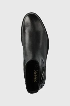 Ανδρικά Μπότες και Αρβύλες Δερμάτινες μπότες Τσέλσι Geox χρώμα: μαύρο -Ρούχα Εκπτώσεις unnamed file 2179