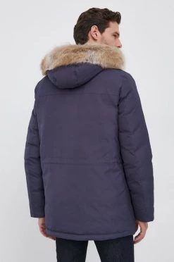 Ανδρικά Μακριά μπουφάν Eπανωφόρι Geox χρώμα: ναυτικό μπλε -Ρούχα Εκπτώσεις unnamed file 2207