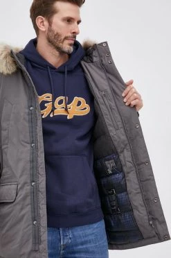 Ανδρικά Μακριά μπουφάν Geox - Eπανωφόρι γκρί 11 Ανδρικά Μακριά μπουφάν Geox - Eπανωφόρι γκρί -Ρούχα Εκπτώσεις unnamed file 2257