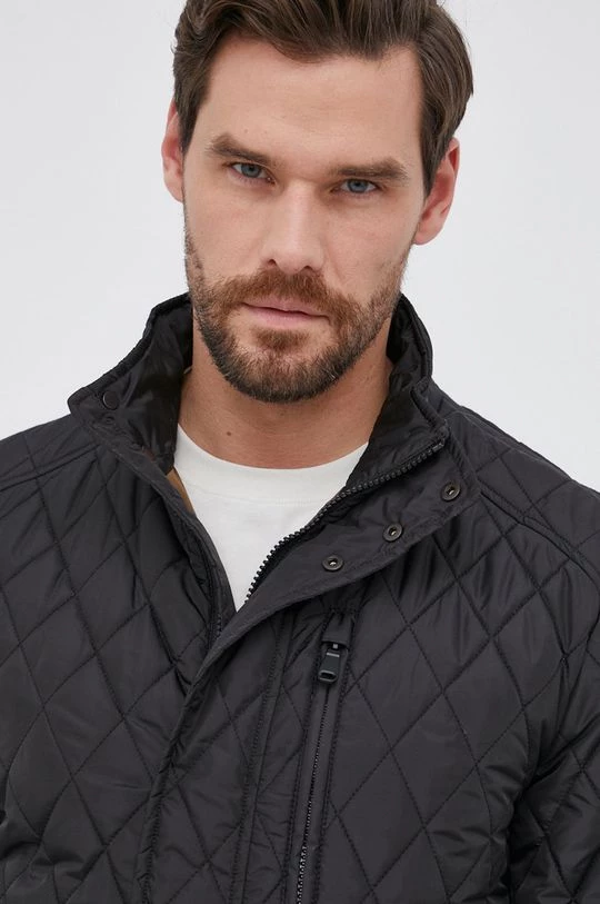 Ανδρικά Κοντά μπουφάν Μπουφάν Geox χρώμα: μαύρο 4 Ανδρικά Κοντά μπουφάν Μπουφάν Geox χρώμα: μαύρο - Image 4