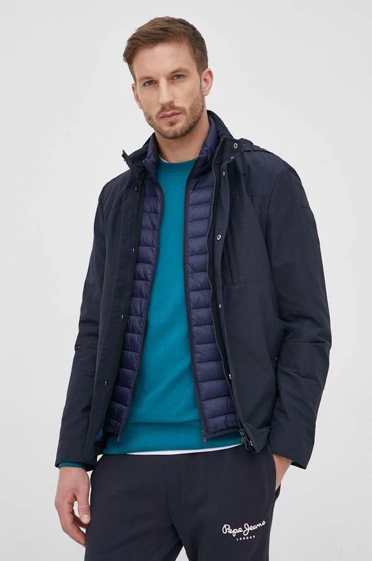 Ανδρικά Κοντά μπουφάν Μπουφάν Geox Vincit χρώμα: ναυτικό μπλε, 1 Ανδρικά Κοντά μπουφάν Μπουφάν Geox Vincit χρώμα: ναυτικό μπλε,